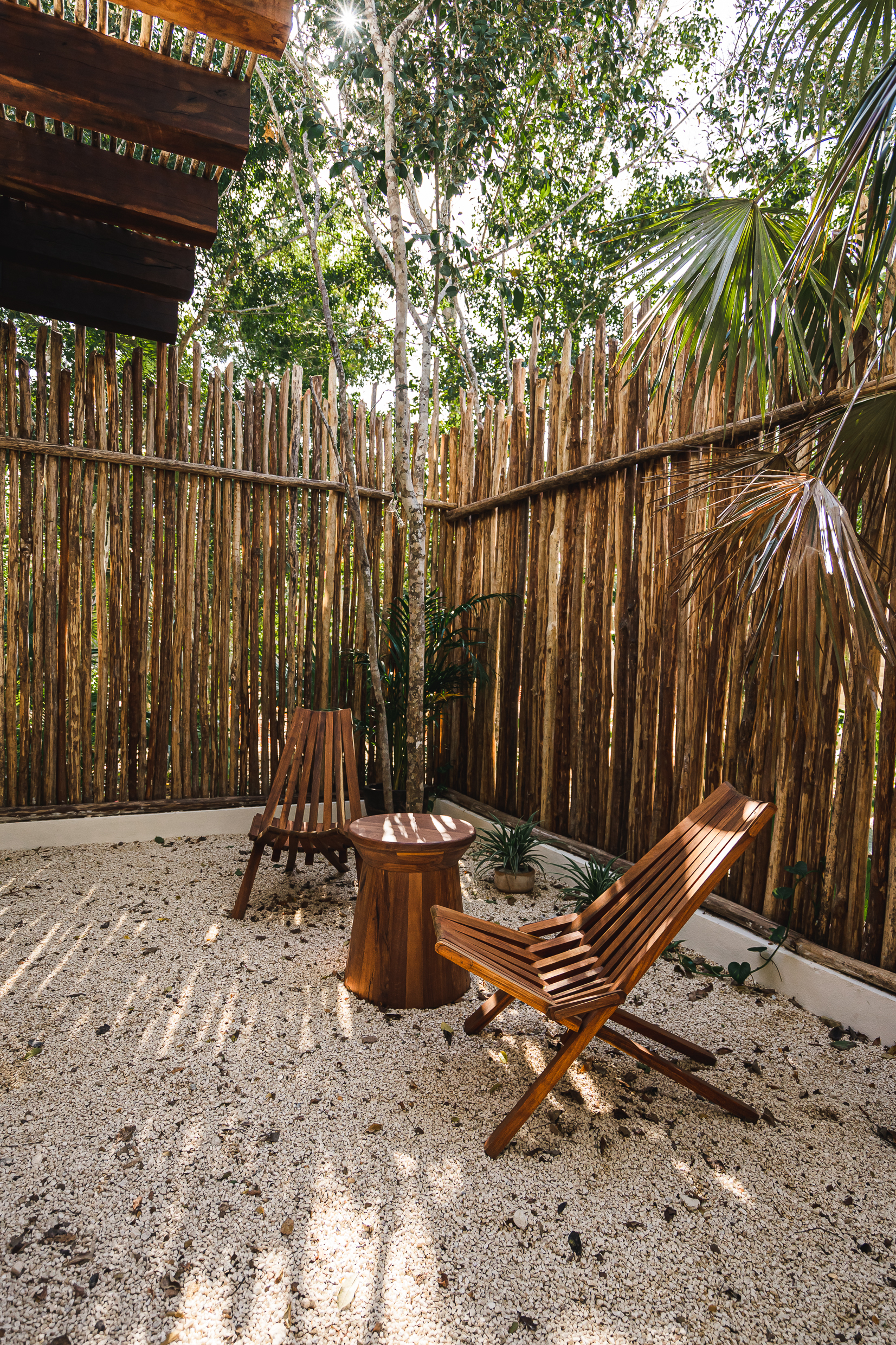 1. jardín privado