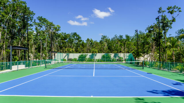20. Cancha de tenis