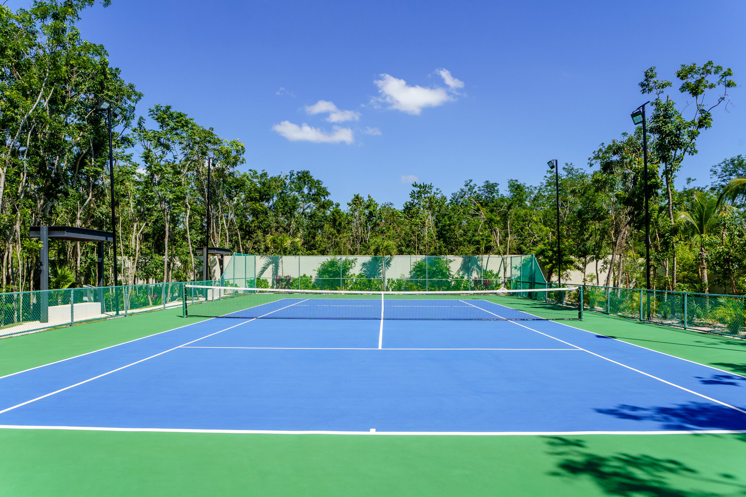 20. Cancha de tenis