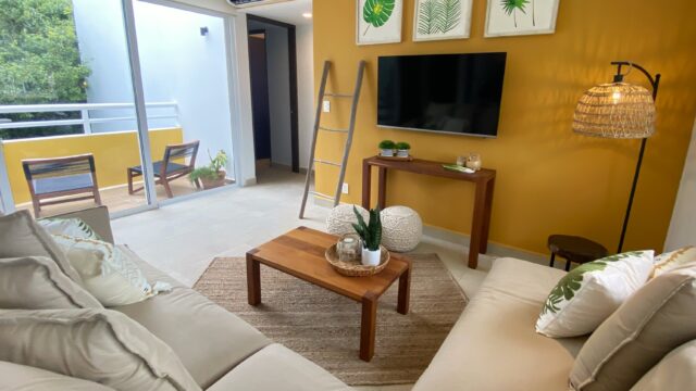 5 Living Room and Balcony