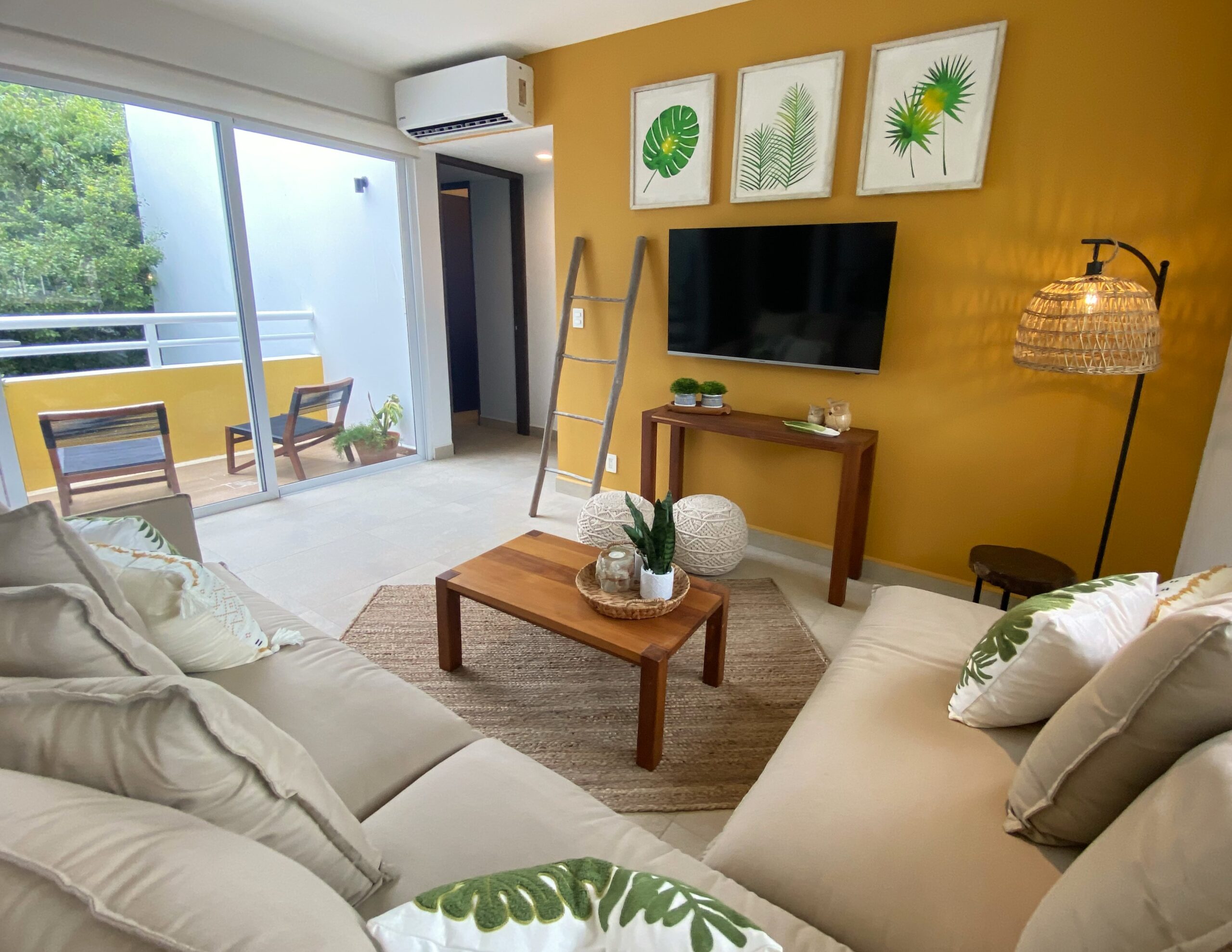 5 Living Room and Balcony