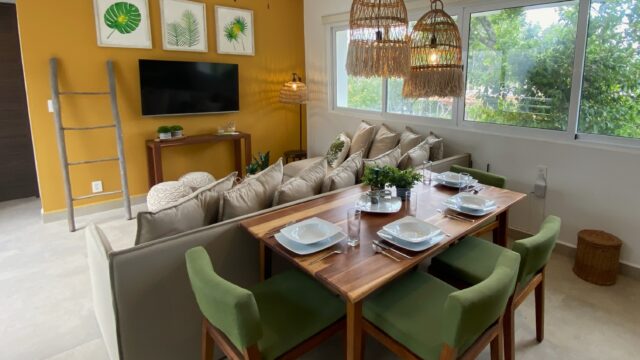 Dining Room and Living Room